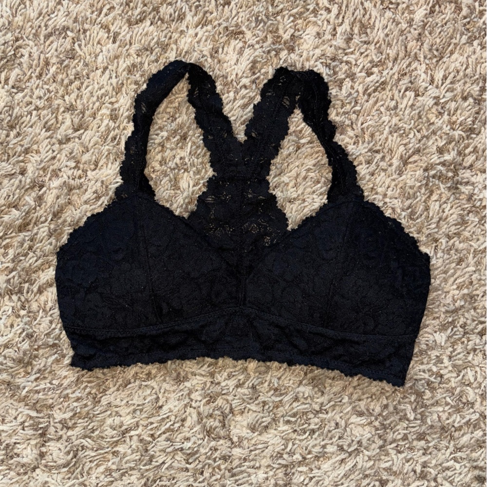 Lace Bralette in Black